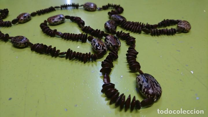 Vintage: COLLAR DE SEMILLAS NATURALES, VINTAGE - Foto 3