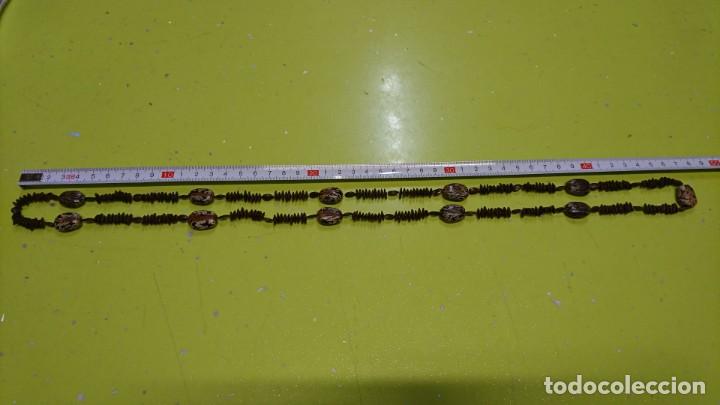 Vintage: COLLAR DE SEMILLAS NATURALES, VINTAGE - Foto 4