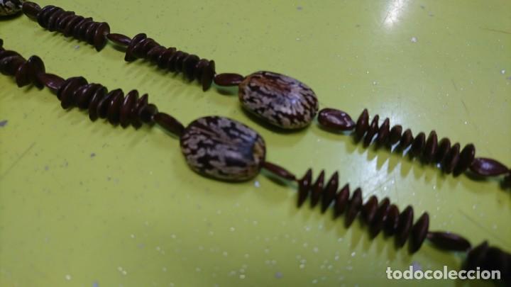 Vintage: COLLAR DE SEMILLAS NATURALES, VINTAGE - Foto 5