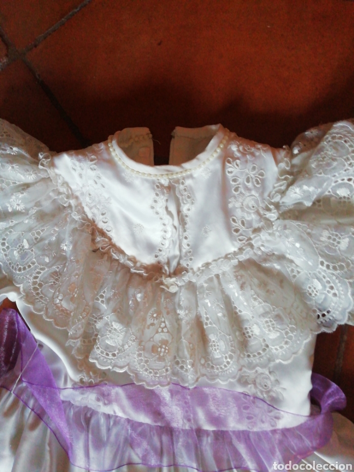 Vintage: Vestido de arras de ni&ntilde;a - Foto 2