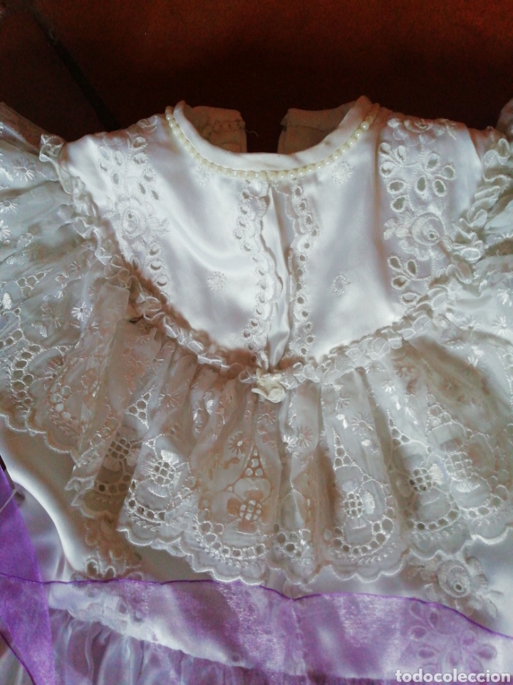 Vintage: Vestido de arras de ni&ntilde;a - Foto 6