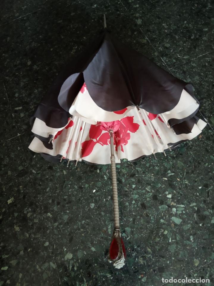 Vintage: Paragua doble tela Esse alta moda - Foto 6