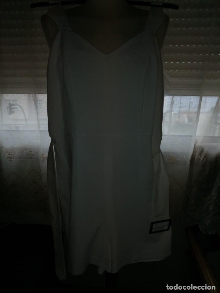 Vintage: Maravilloso mono blanco - Foto 3
