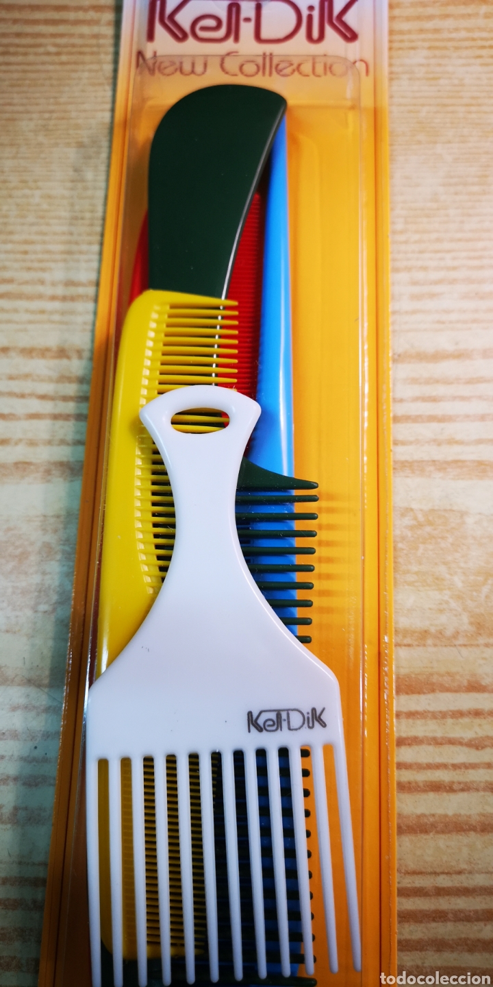 Vintage: Peine cabello juego de 5 peines - Foto 2
