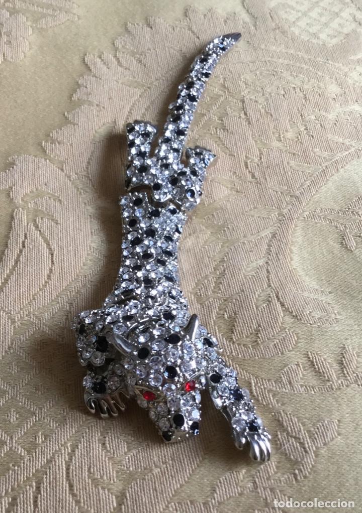 Vintage: BROCHE VINTAGE CON FORMA DE PANTERA - Foto 1