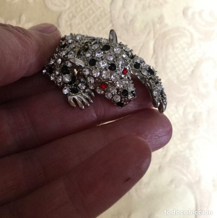 Vintage: BROCHE VINTAGE CON FORMA DE PANTERA - Foto 4