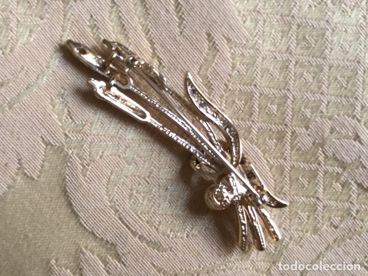 Vintage: BROCHE VINTAGE RAMO DE JUNCOS - Foto 5