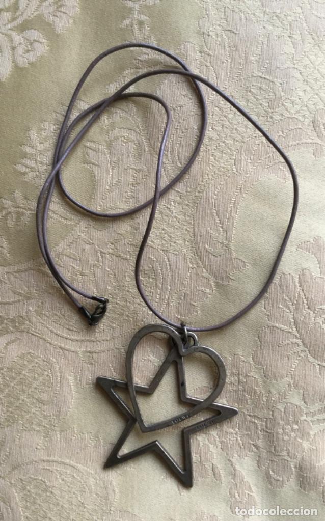 Vintage: COLLAR CON COLGANTE LOEWE CORAZ&Oacute;N Y ESTRELLA - Foto 5