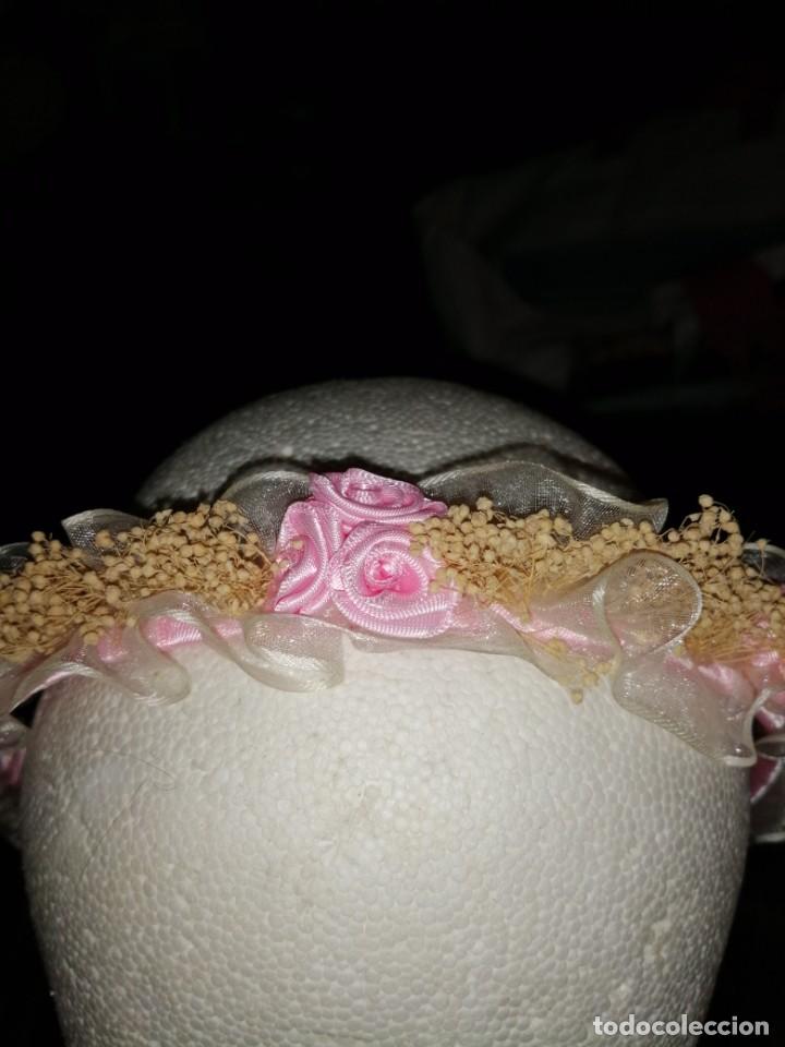 Vintage: Diadema artesanal rosa - Foto 3