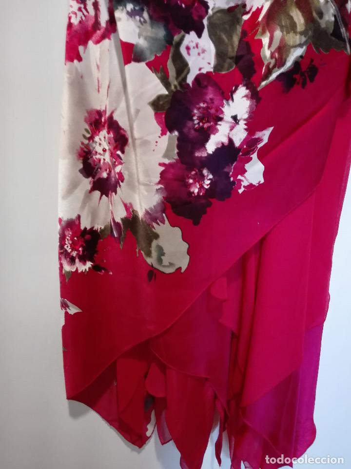 Vintage: Vestido de fiesta en seda - Foto 3