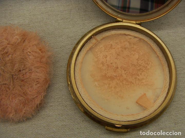 Vintage: CAJA DE MAQUILLAJE CON ESPEJO - Foto 3
