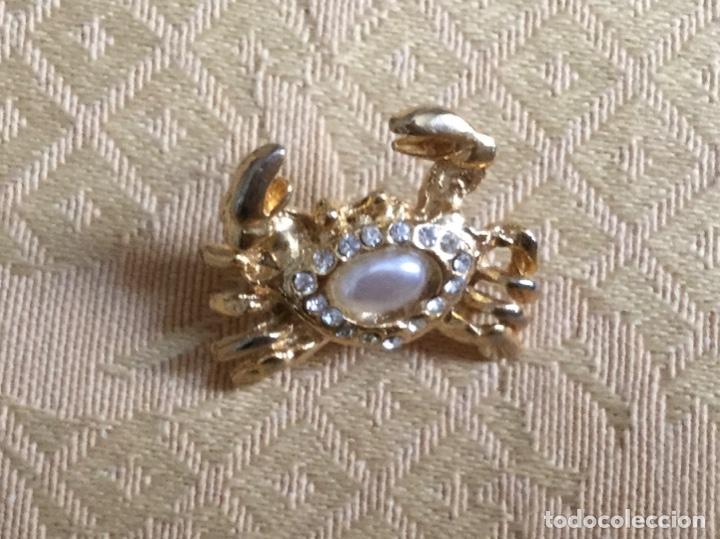 Vintage: BROCE PIN VINTAGE CON FORMA DE CANGREJO - Foto 1