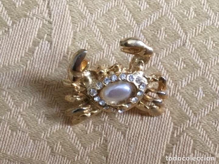 Vintage: BROCE PIN VINTAGE CON FORMA DE CANGREJO - Foto 2
