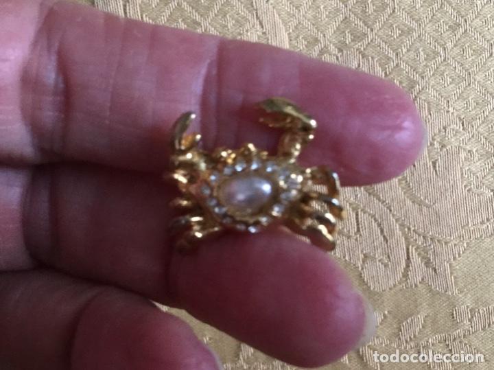 Vintage: BROCE PIN VINTAGE CON FORMA DE CANGREJO - Foto 5