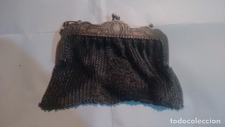 Vintage: MONEDERO DE METAL ANTIGUO - Foto 1