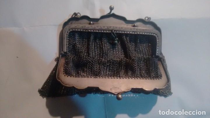 Vintage: MONEDERO DE METAL ANTIGUO - Foto 2