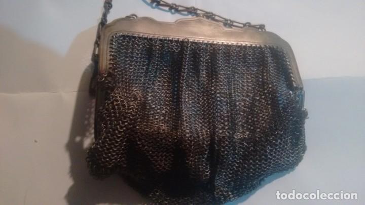 Vintage: MONEDERO DE METAL ANTIGUO - Foto 3