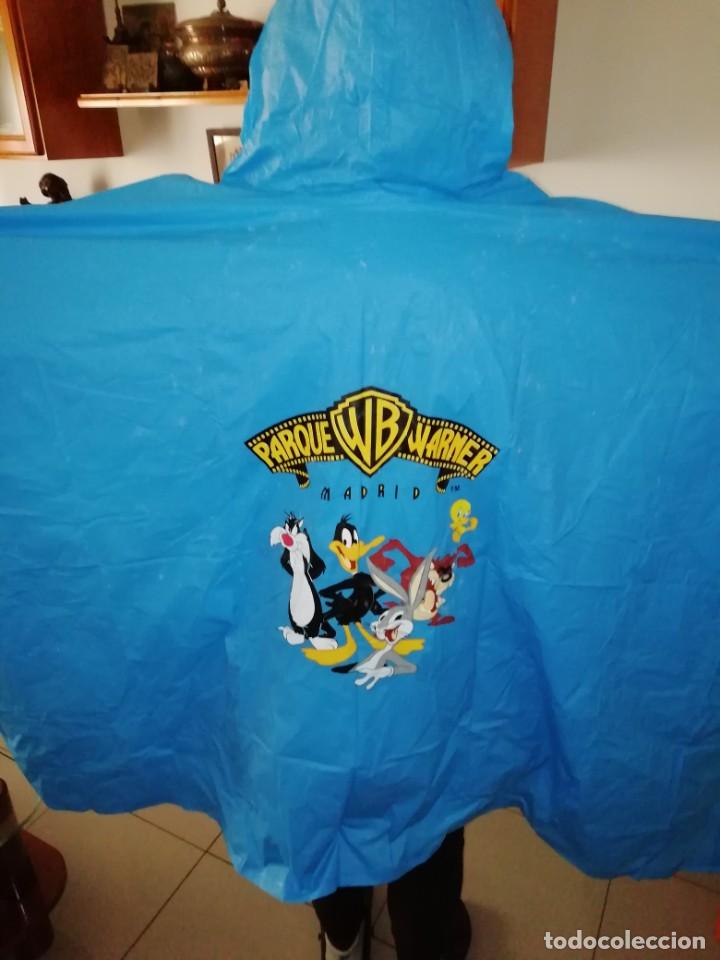 Vintage: Poncho impermeable Warner BROS - Foto 2
