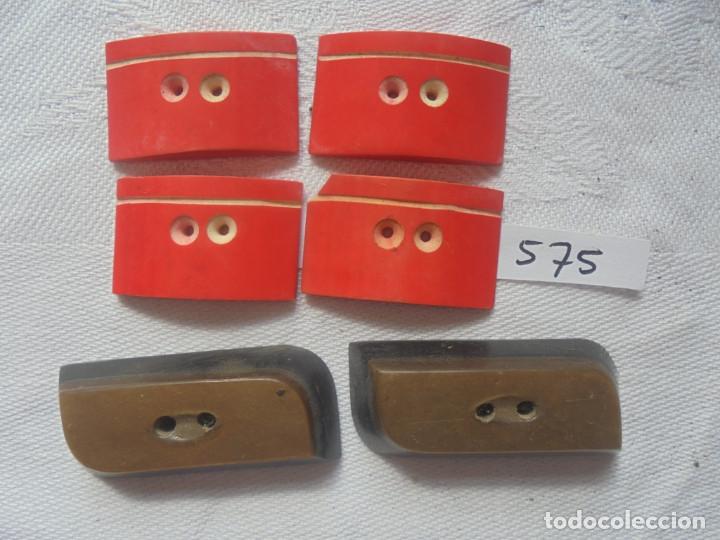 Vintage: Lote 6 botones vintage - Foto 1