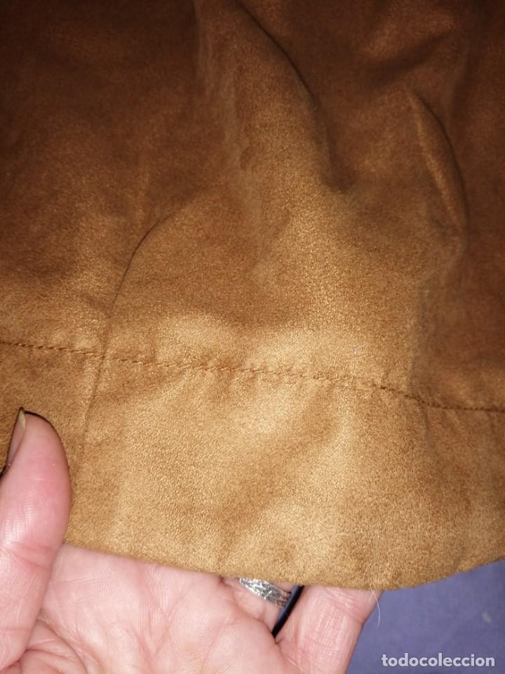 Vintage: Falda corta en antelina - Foto 5