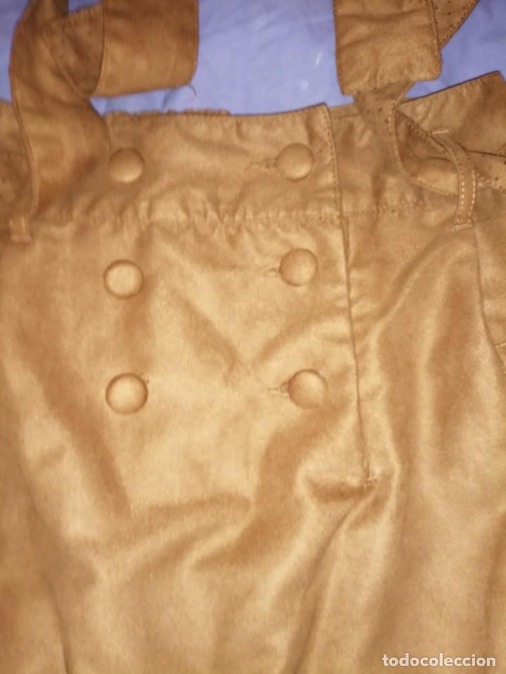 Vintage: Falda corta en antelina - Foto 6