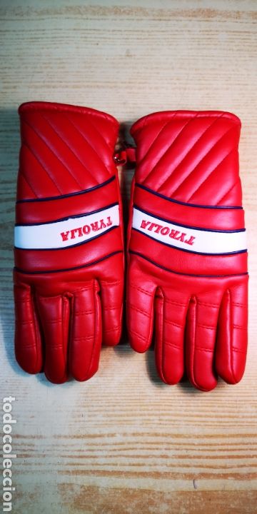 Vintage: Guantes de cuero talla S - Foto 1