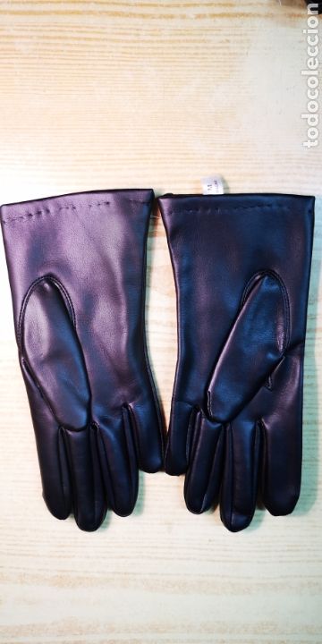 Vintage: Guantes de cuero talla L - Foto 2