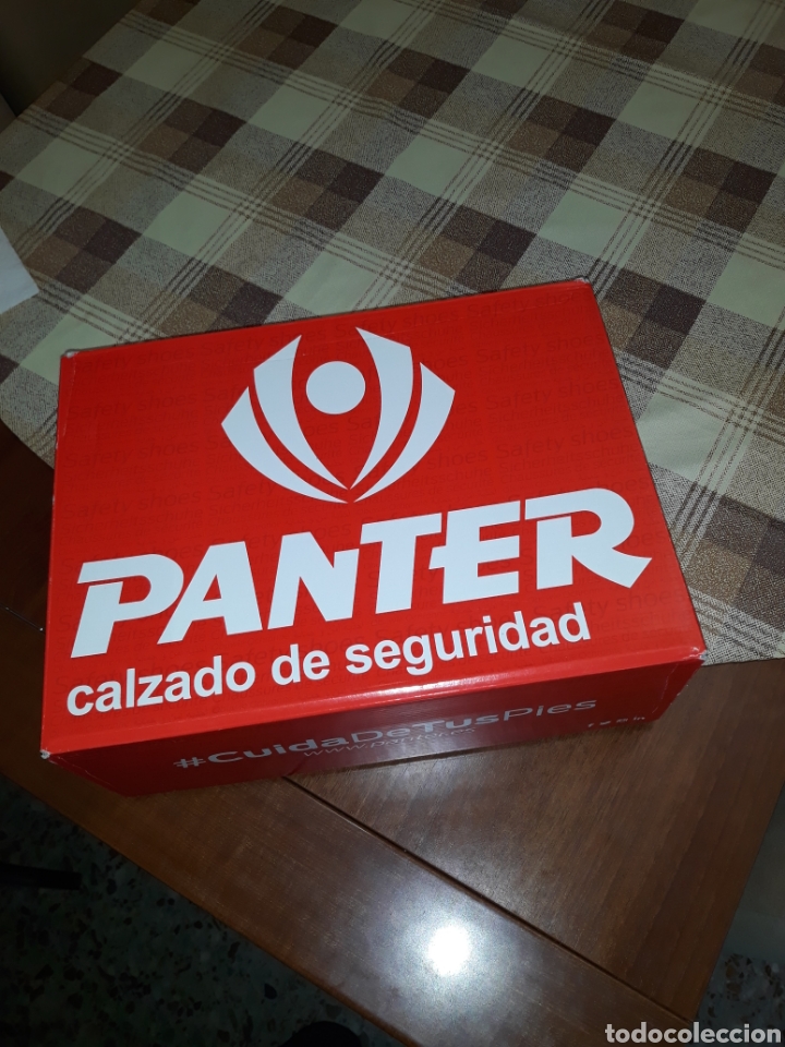 Vintage: BOTAS DE SEGURIDAD. PATHER. - Foto 1