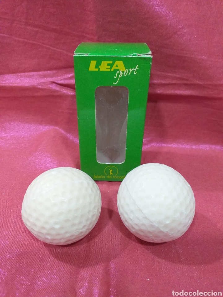 Vintage: Caja con 2 jabones con forma de bola de golf - Foto 4