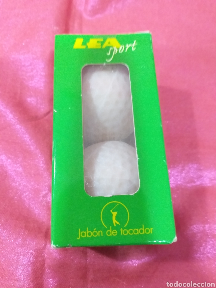 Vintage: Caja con 2 jabones con forma de bola de golf - Foto 1