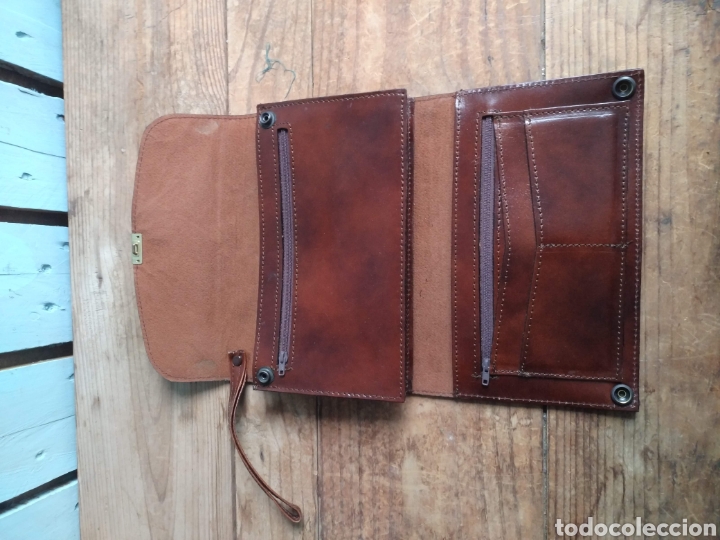 antiguo bolso mano, mariconera, hombre de cuero - Comprar Complementos  vintage en todocoleccion - 199042493