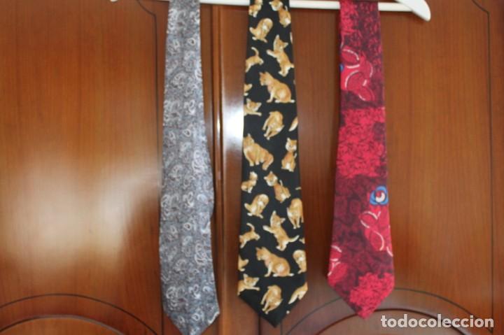 Vintage: LOTE 3 CORBATAS VINTAGE - Foto 3