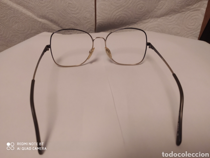Vintage: Gafas vintage metal marca Indo Java,sin cristales y sin usar - Foto 5