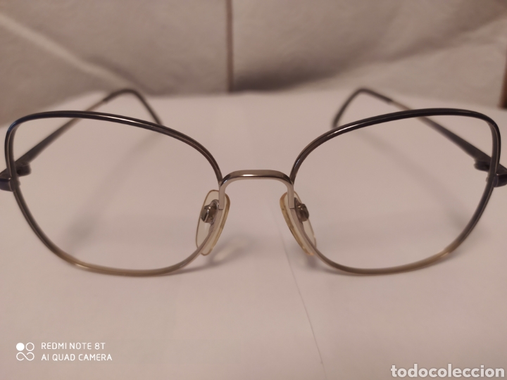 Vintage: Gafas vintage metal marca Indo Java,sin cristales y sin usar - Foto 1