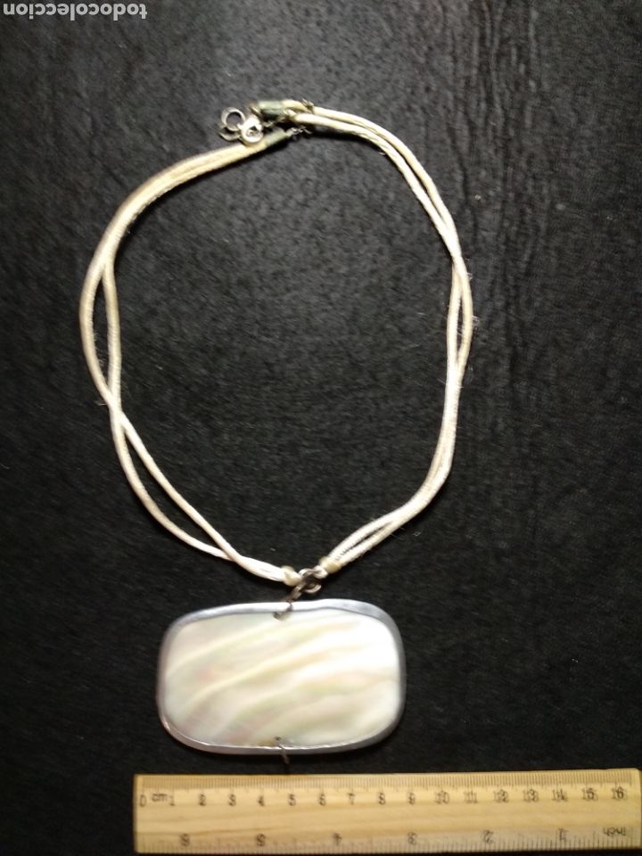 Vintage: Lote K collar nacarado vintage - Foto 1