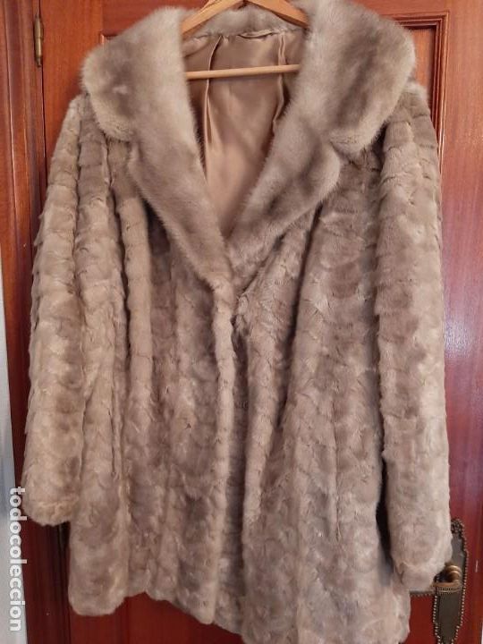 Vintage: CHAQUETA ASTRACAN GRIS PERLA - Foto 1