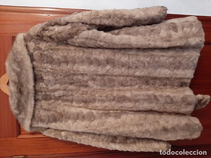 Vintage: CHAQUETA ASTRACAN GRIS PERLA - Foto 2