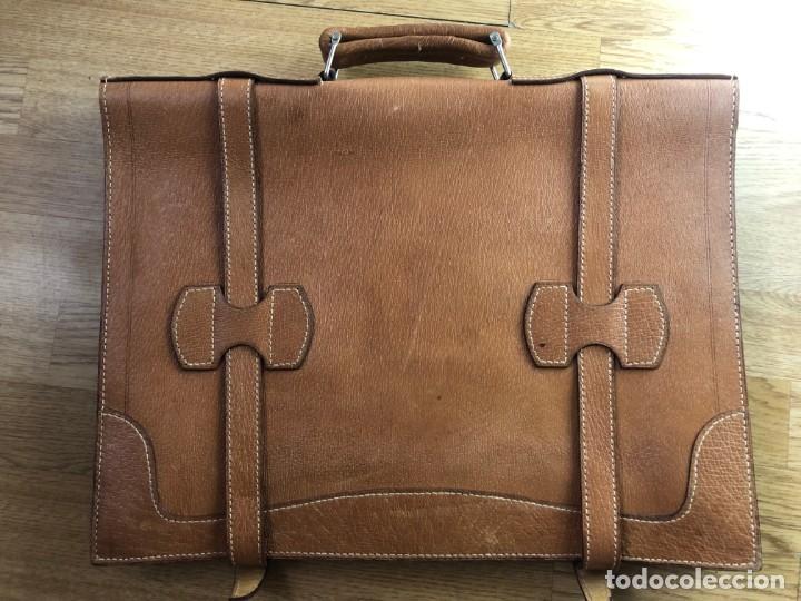 Vintage: Antigua cartera escolar - Foto 3