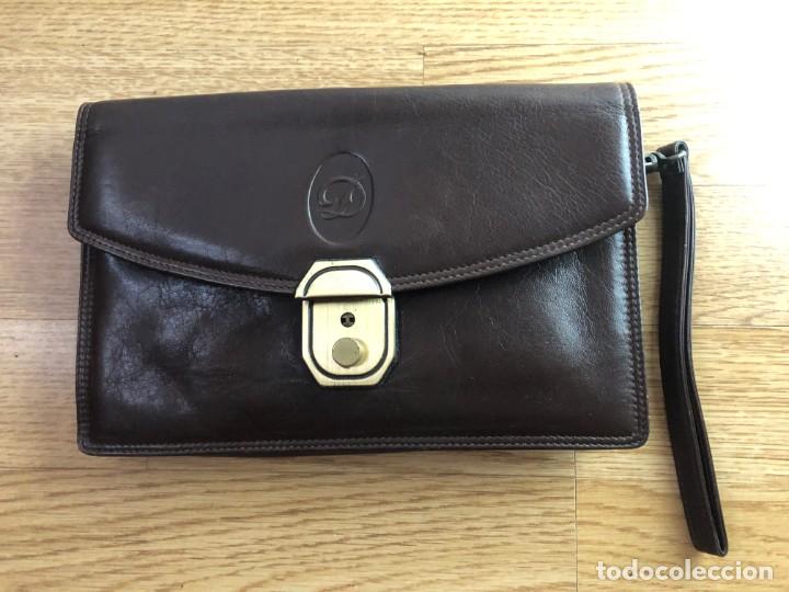 Vintage: Cartera de piel - Foto 1