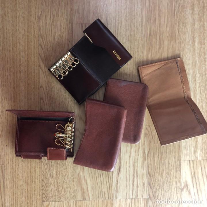 Vintage: Lote carteras de piel - Foto 2