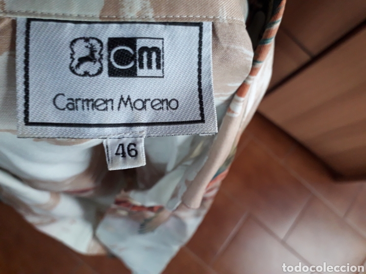 Vintage: CAMISA DE LA FIRMA CARMEN MORENO - Foto 2