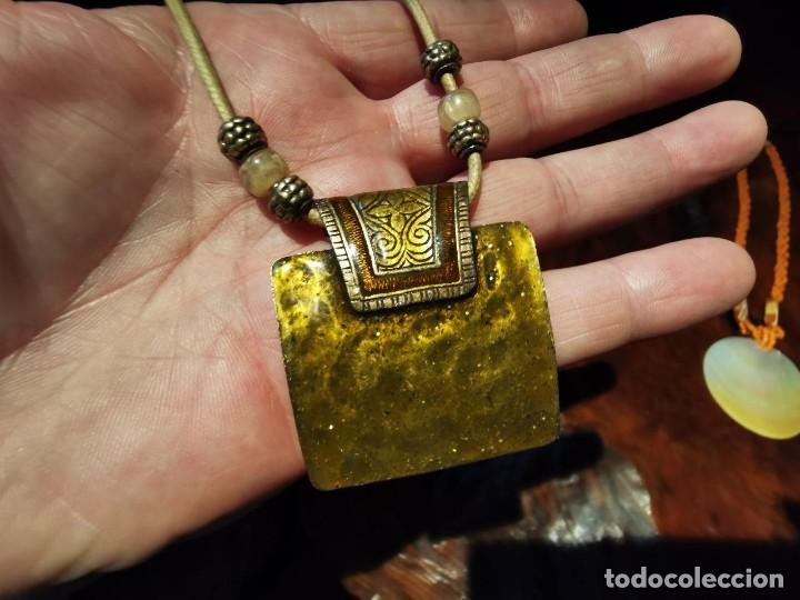 Vintage: 5 COLLARES DE BISUTERIA - Foto 4