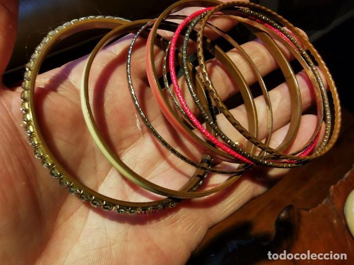 Vintage: LOTE DE PULSERAS DE BISUTERIA - Foto 2
