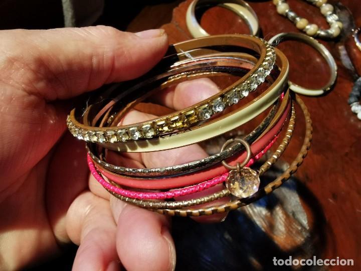 Vintage: LOTE DE PULSERAS DE BISUTERIA - Foto 3