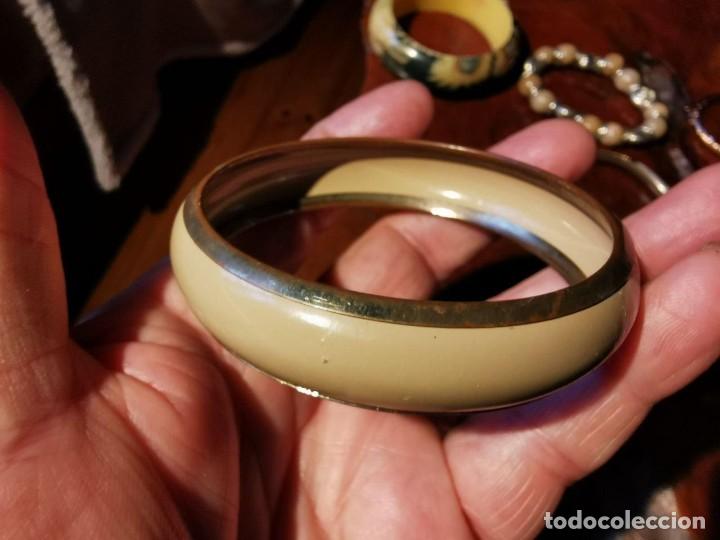 Vintage: LOTE DE PULSERAS DE BISUTERIA - Foto 4