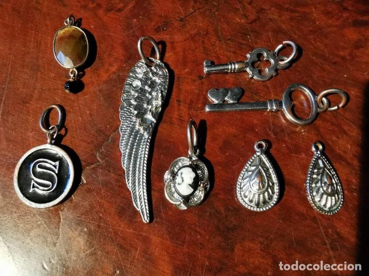 Vintage: LOTE DE COLGANTES DE BISUTERIA - Foto 1