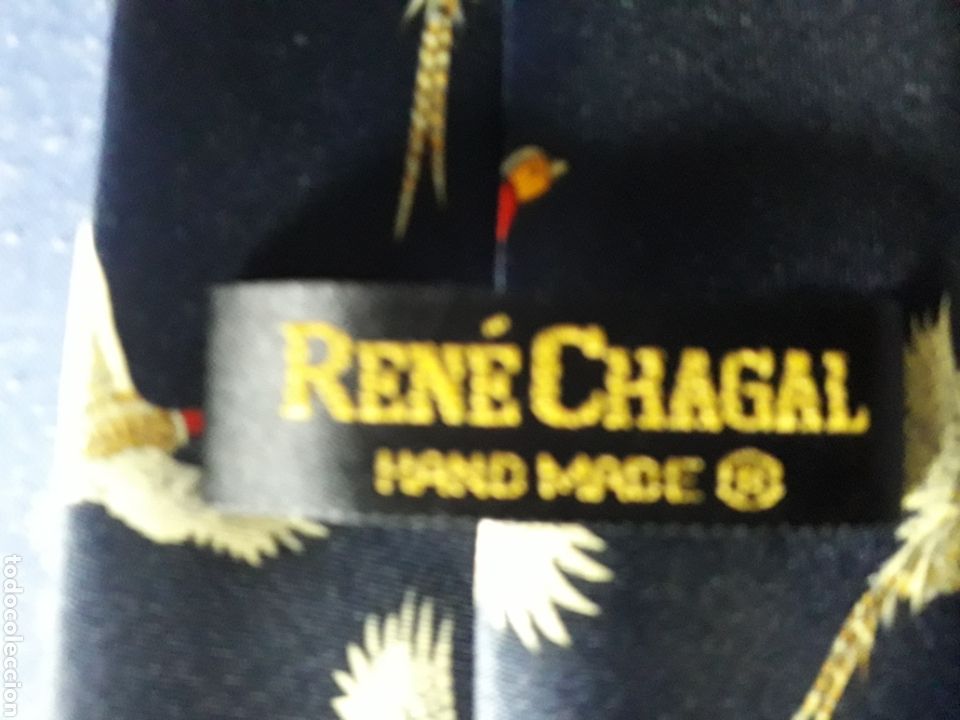 Vintage: Corbata RENE CHAGAL - Foto 2