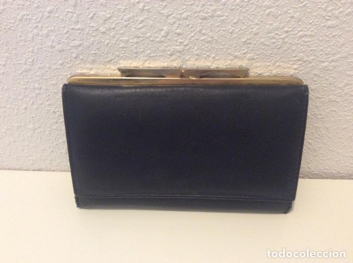 Vintage: Monedero en piel - Foto 1
