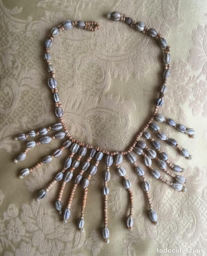 Vintage: COLLAR VINTAGE DE SEMILLAS, ETNICO - Foto 4