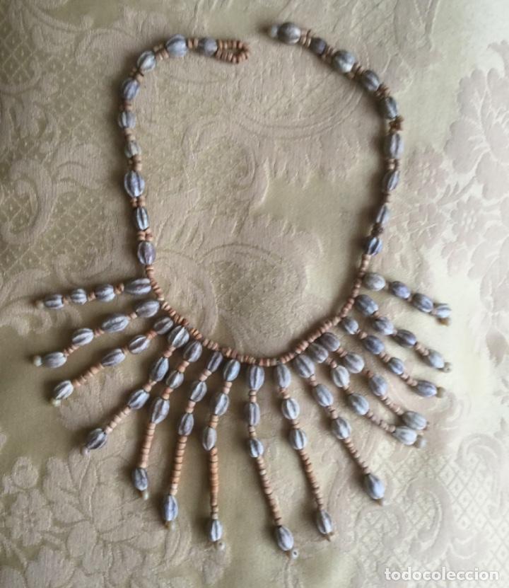 Vintage: COLLAR VINTAGE DE SEMILLAS, ETNICO - Foto 2